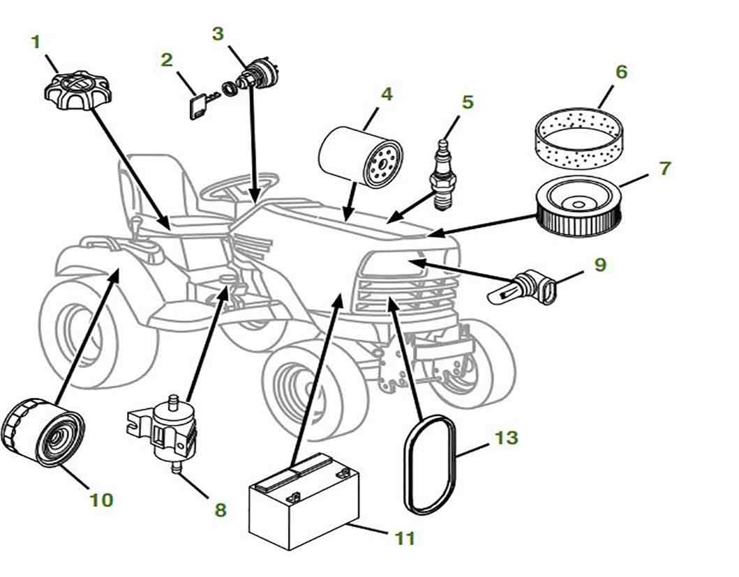 48 inch john deere mower deck parts diagram