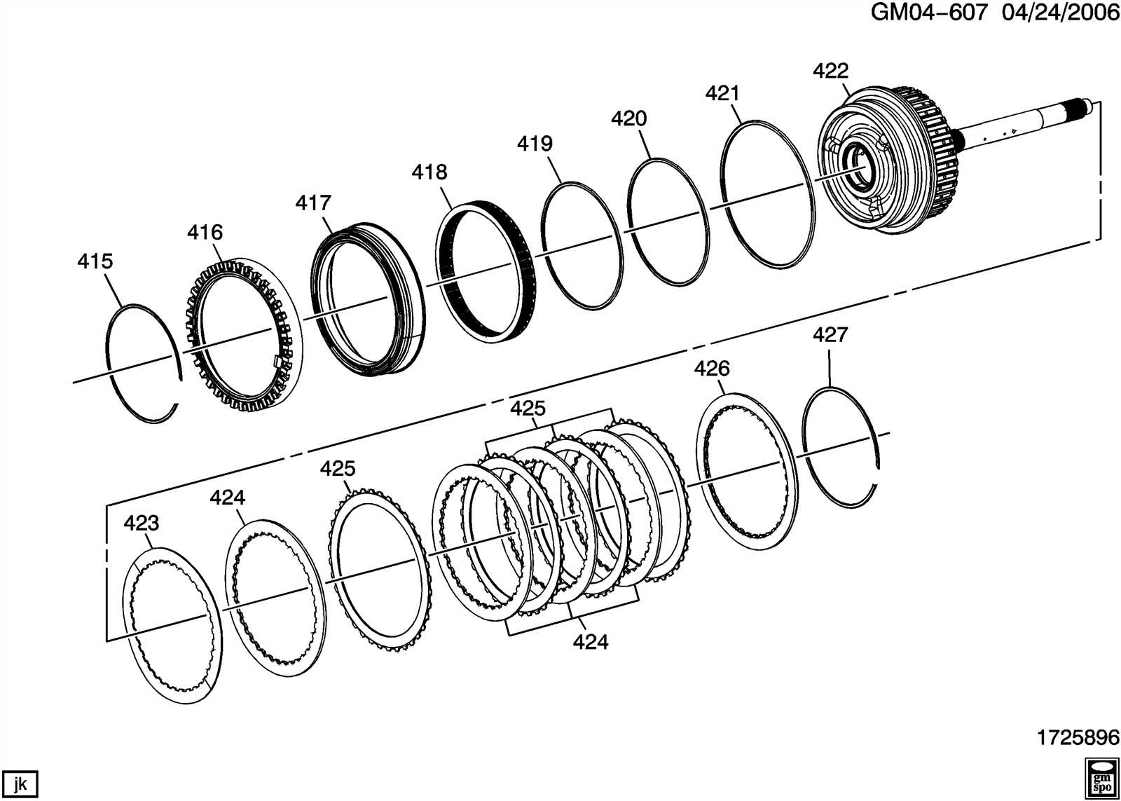 4l60e assembly 4l60e transmission parts diagram