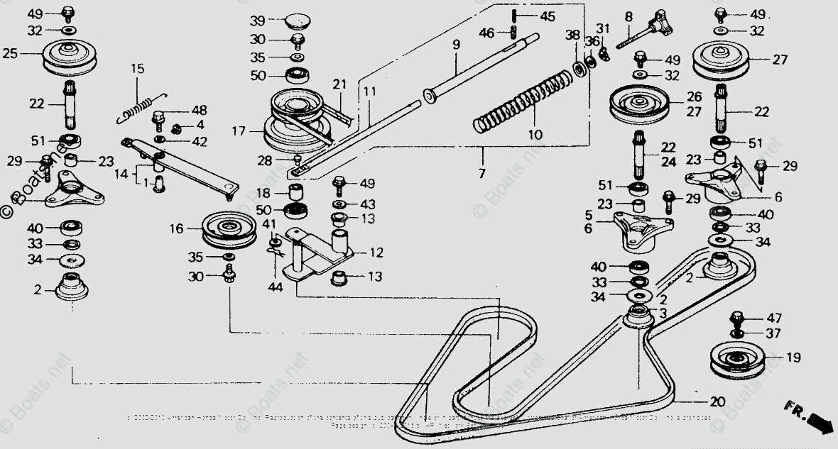 54c mower deck parts diagram