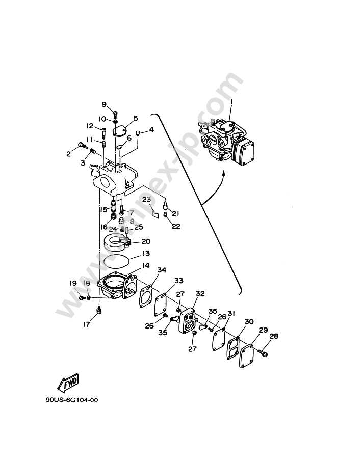 9.8 hp mercury outboard parts diagram