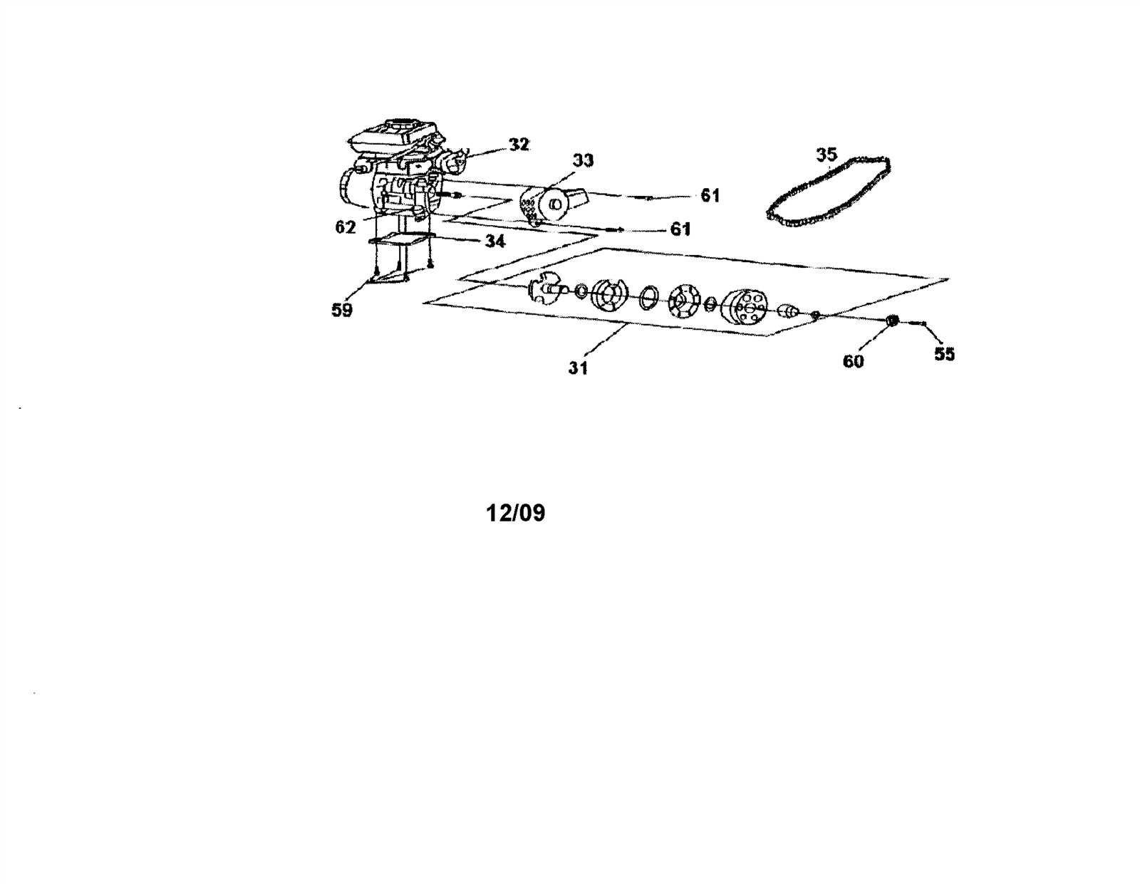 baja mini bike parts diagram