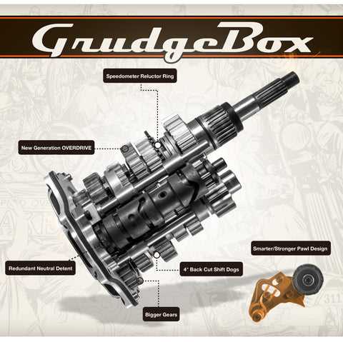 baker transmission parts diagram