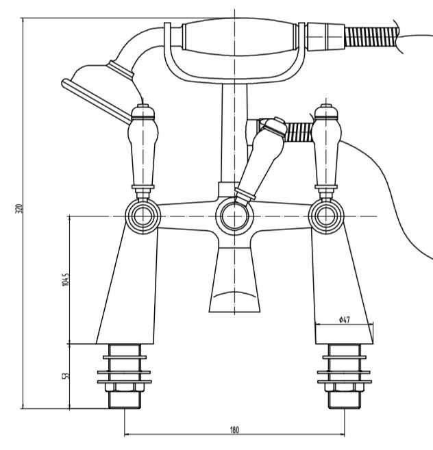 bath shower mixer tap parts diagram