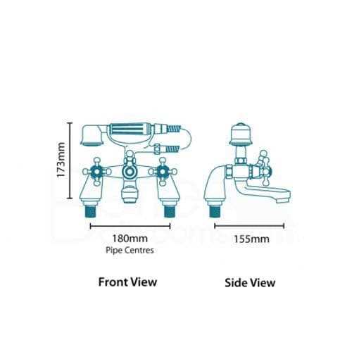 bath shower mixer tap parts diagram