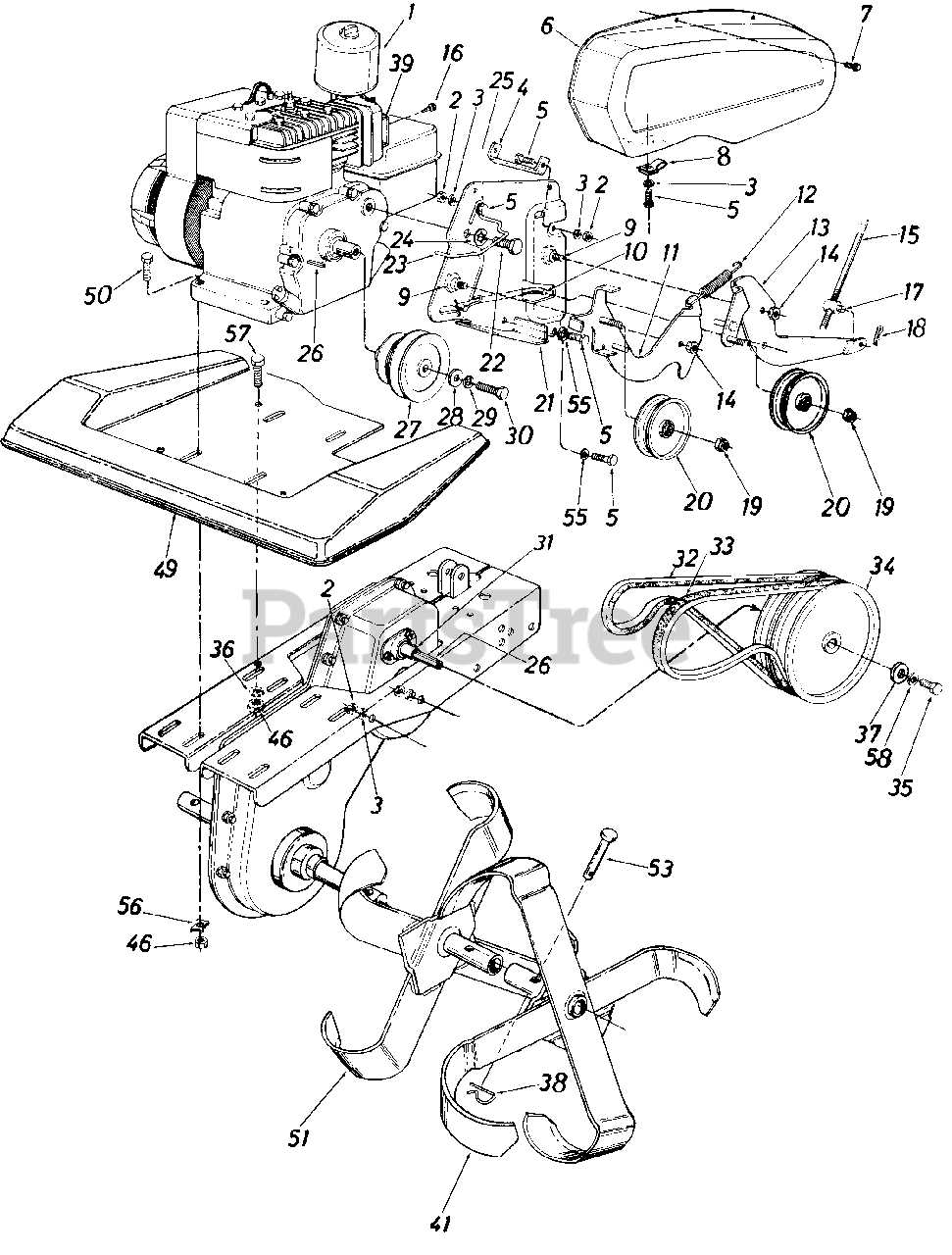 bg 55 parts diagram