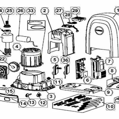 bissell big green parts diagram