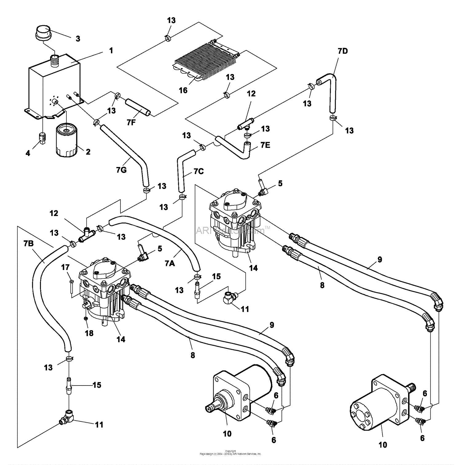 bobcat 742 parts diagram