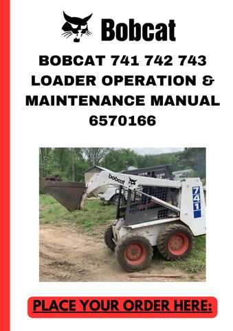 bobcat 742 parts diagram