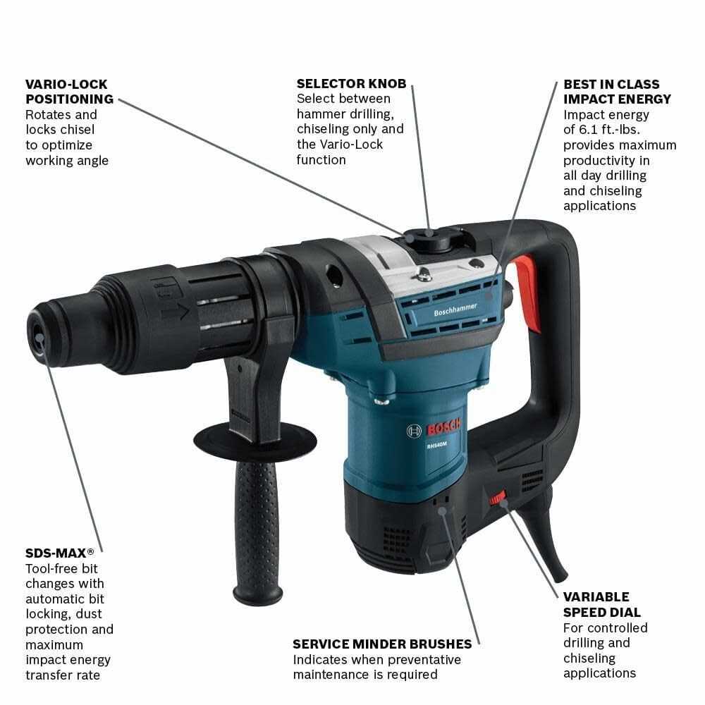 bosch hammer drill 11264evs parts diagram