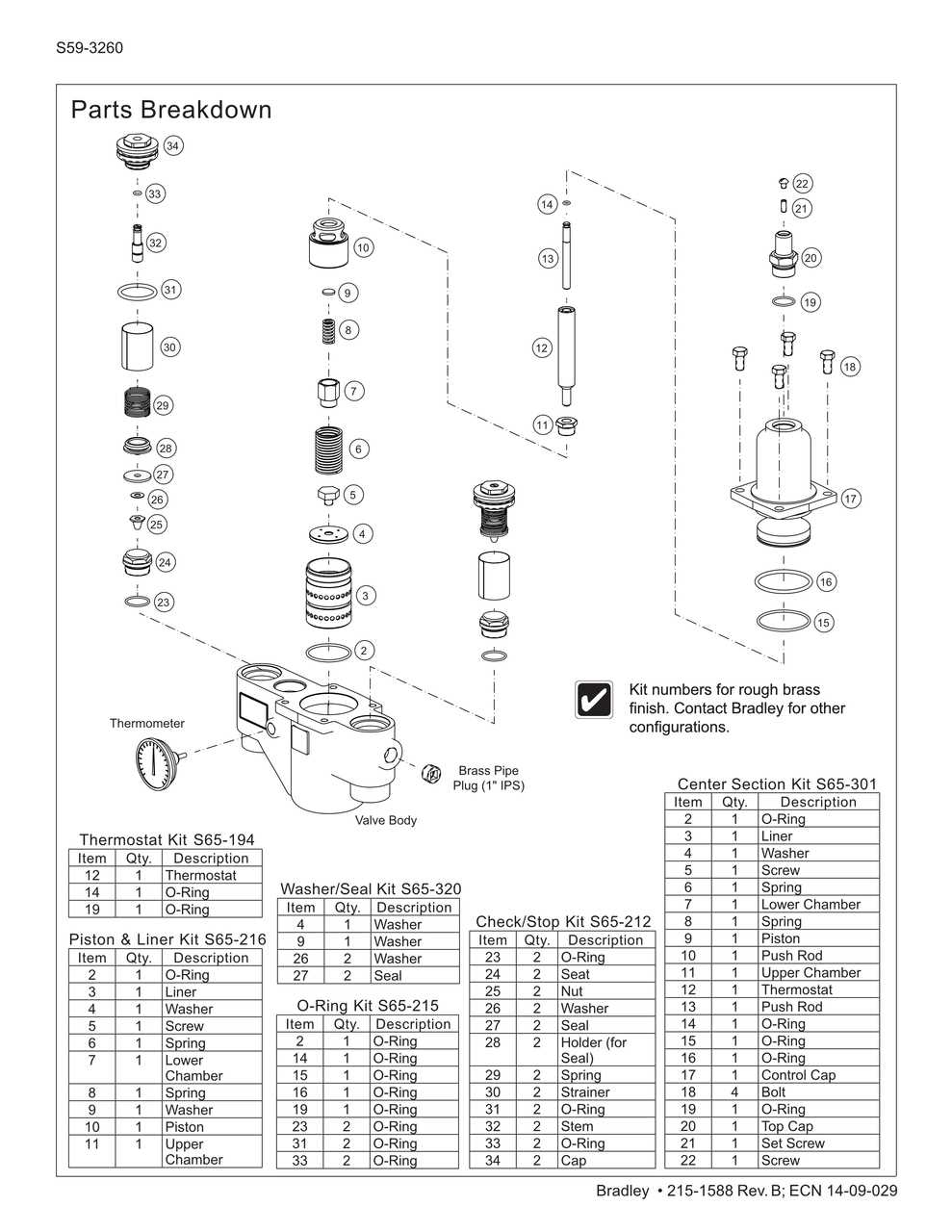 bradley wash fountain parts diagram