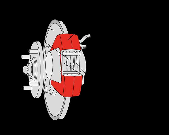 brake pad parts diagram