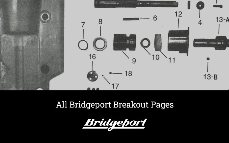 bridgeport series 1 parts diagram