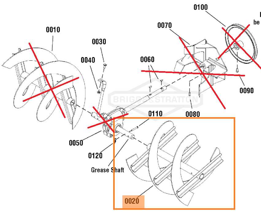 briggs and stratton q6500 parts diagram