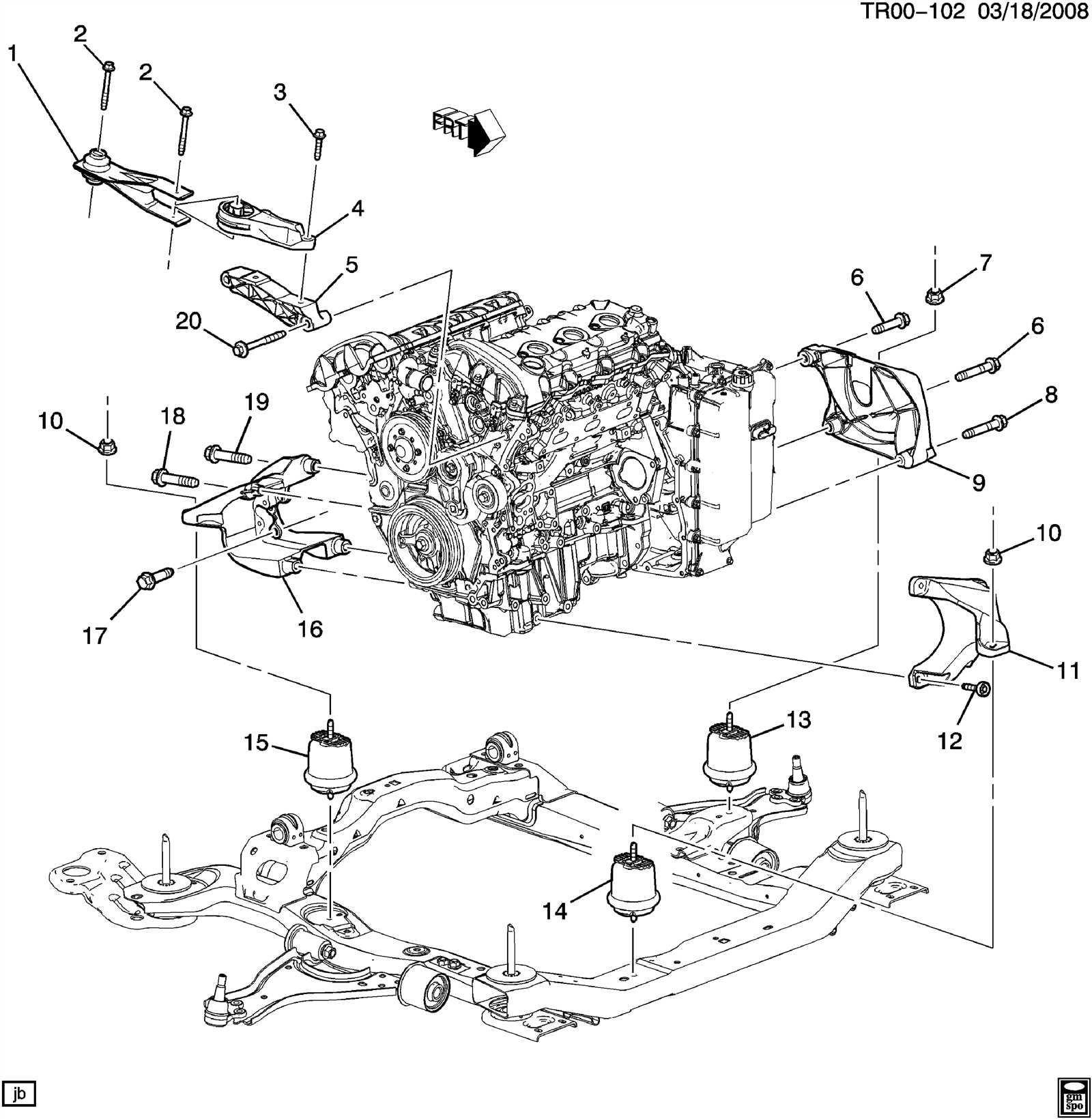 buick enclave parts diagram