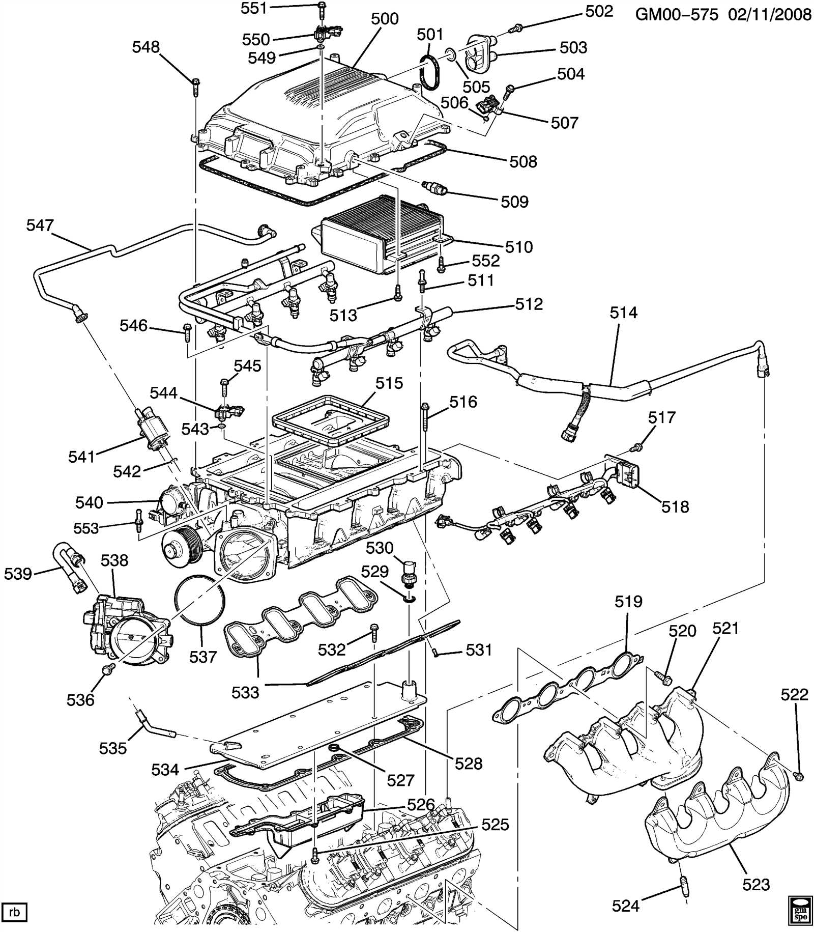 cadillac cts parts diagram