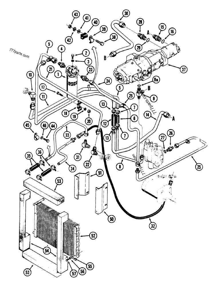 case 1835b parts diagram