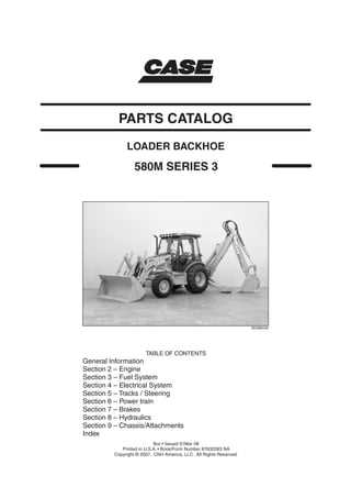 case 580k backhoe parts diagram