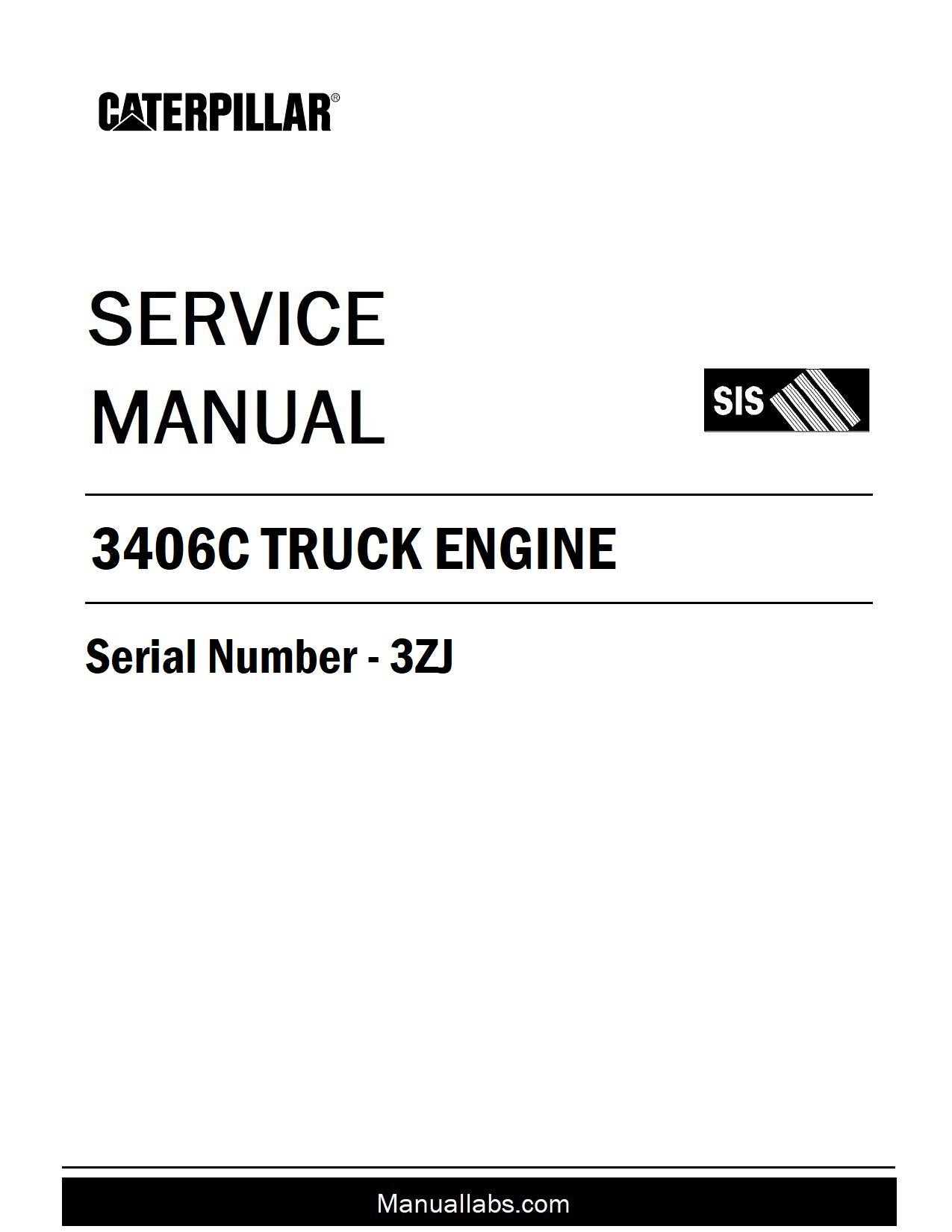 cat 3406 parts diagram