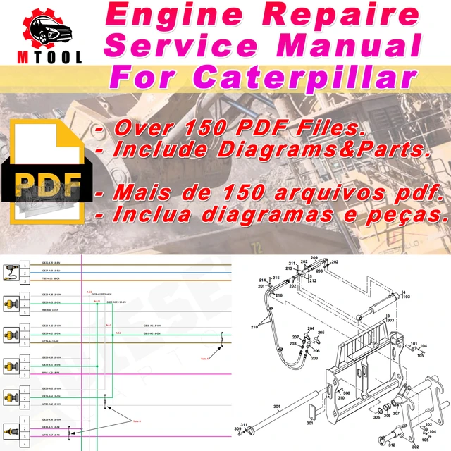 cat 3406 parts diagram