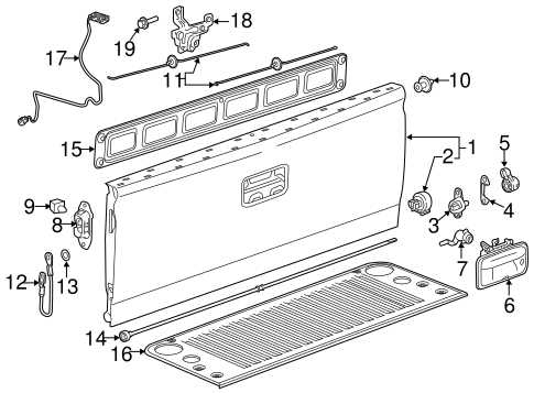 chevrolet silverado parts diagram