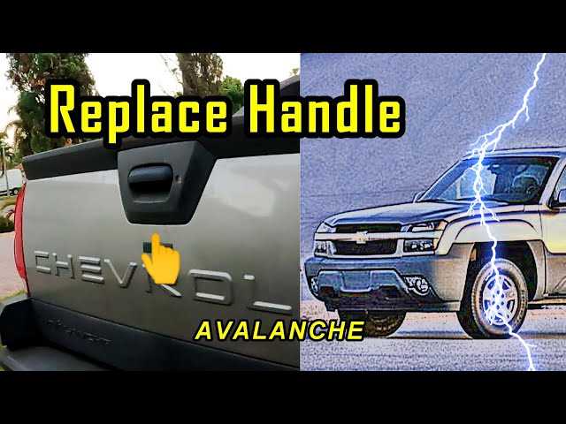 chevy avalanche body parts diagram