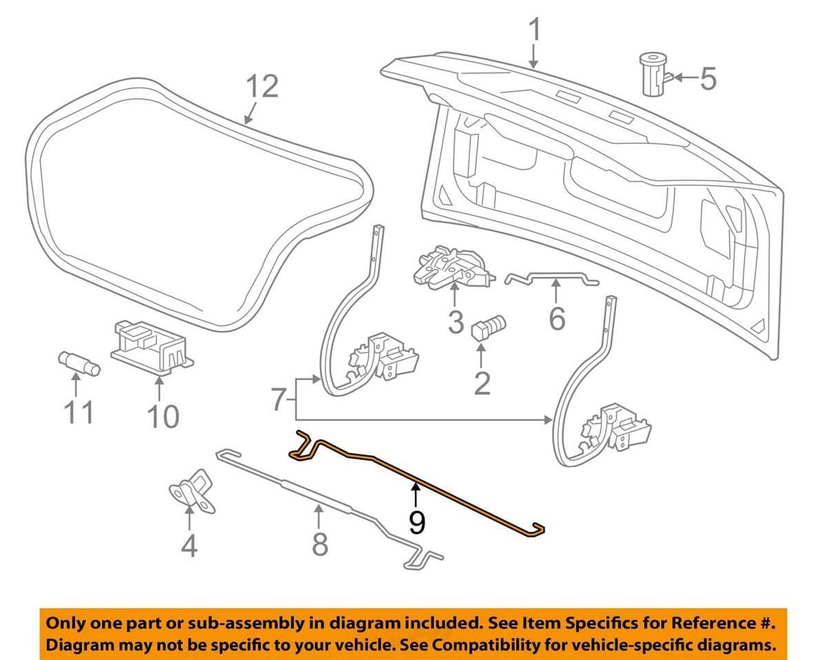 chevy malibu parts diagram