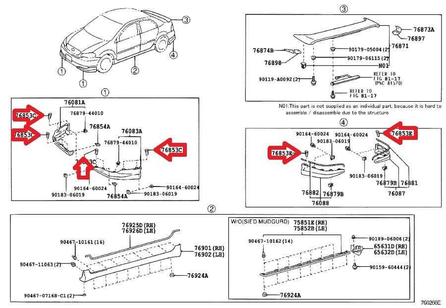 corolla parts diagram