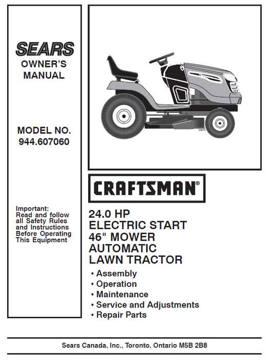 craftsman 46 mower deck parts diagram