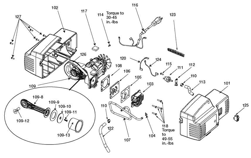 craftsman compressor parts diagram