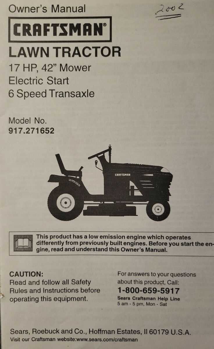 craftsman riding mower parts diagram