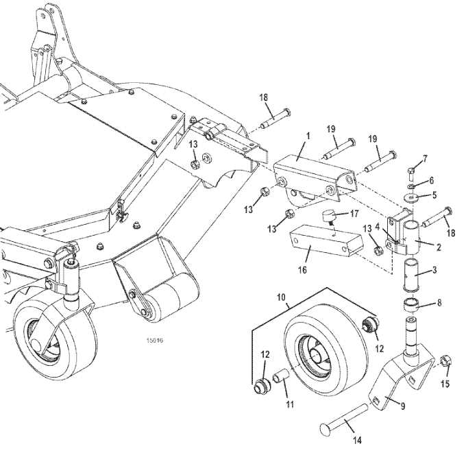 craftsman riding mower parts diagram