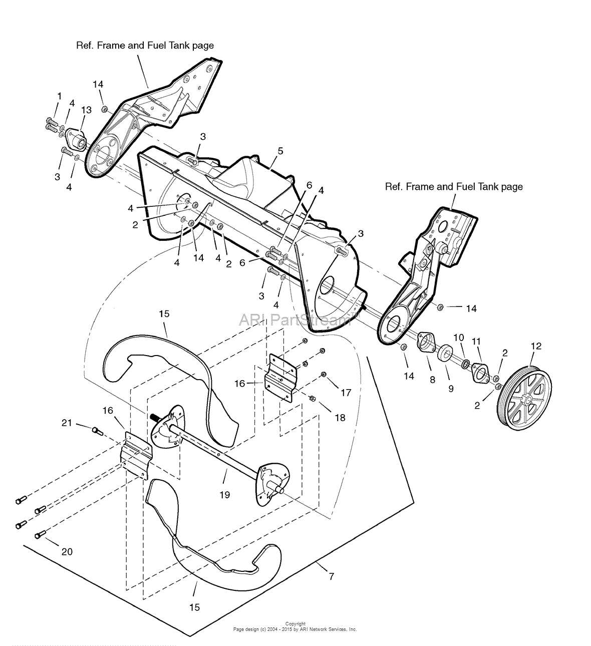 craftsman snow blower parts diagram