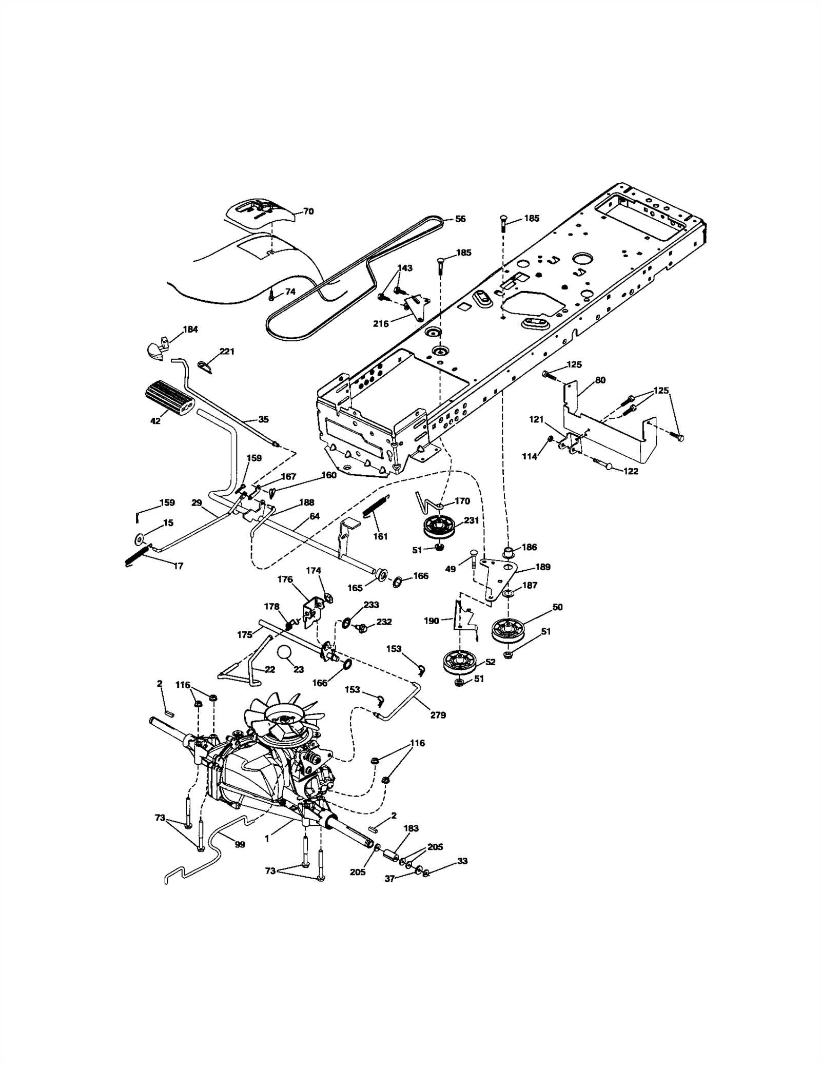 craftsman yt 4000 parts diagram