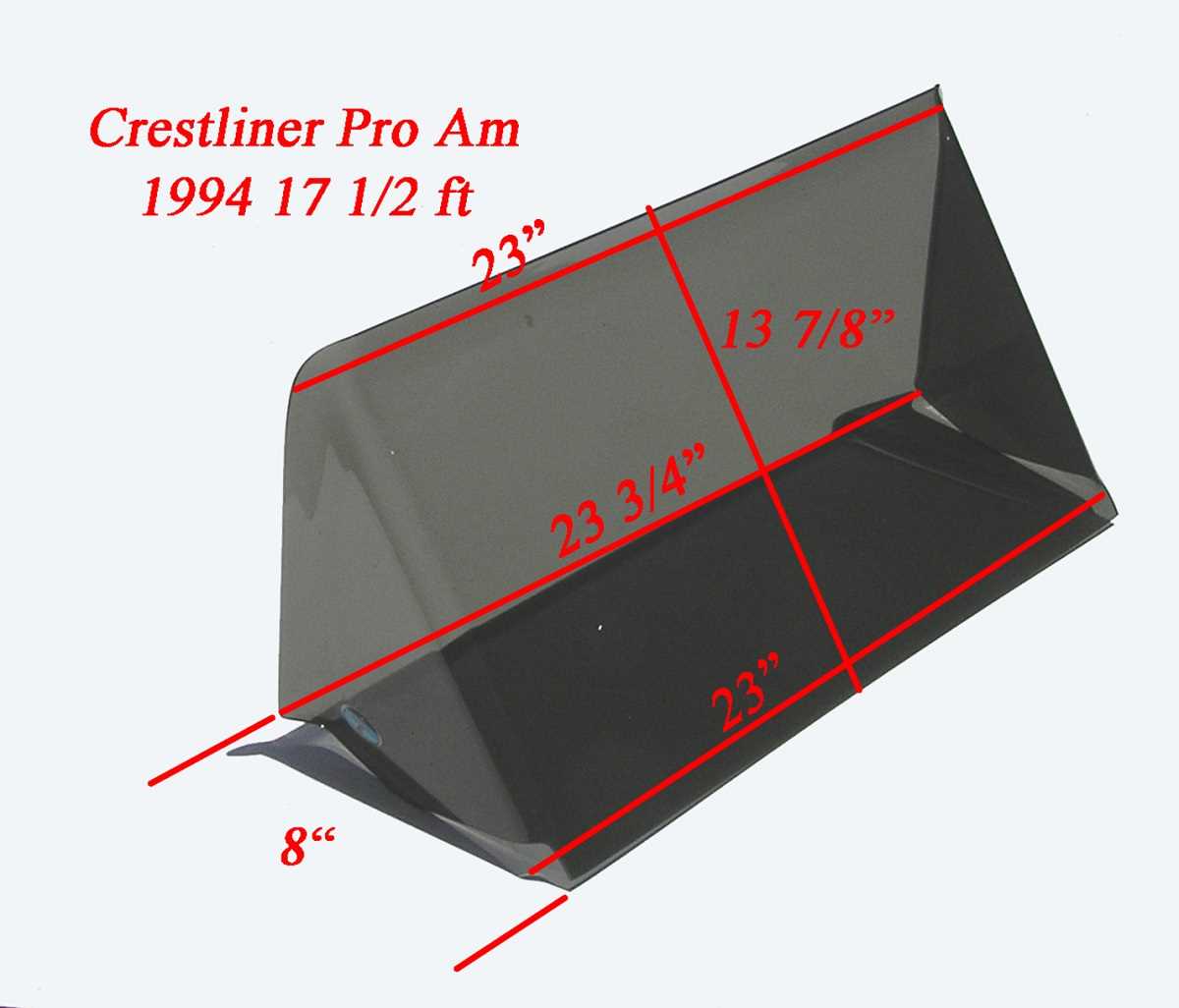 crestliner boat parts diagram