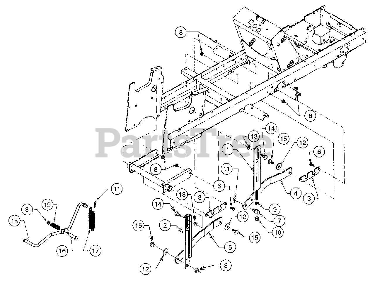 cub cadet 2186 parts diagram