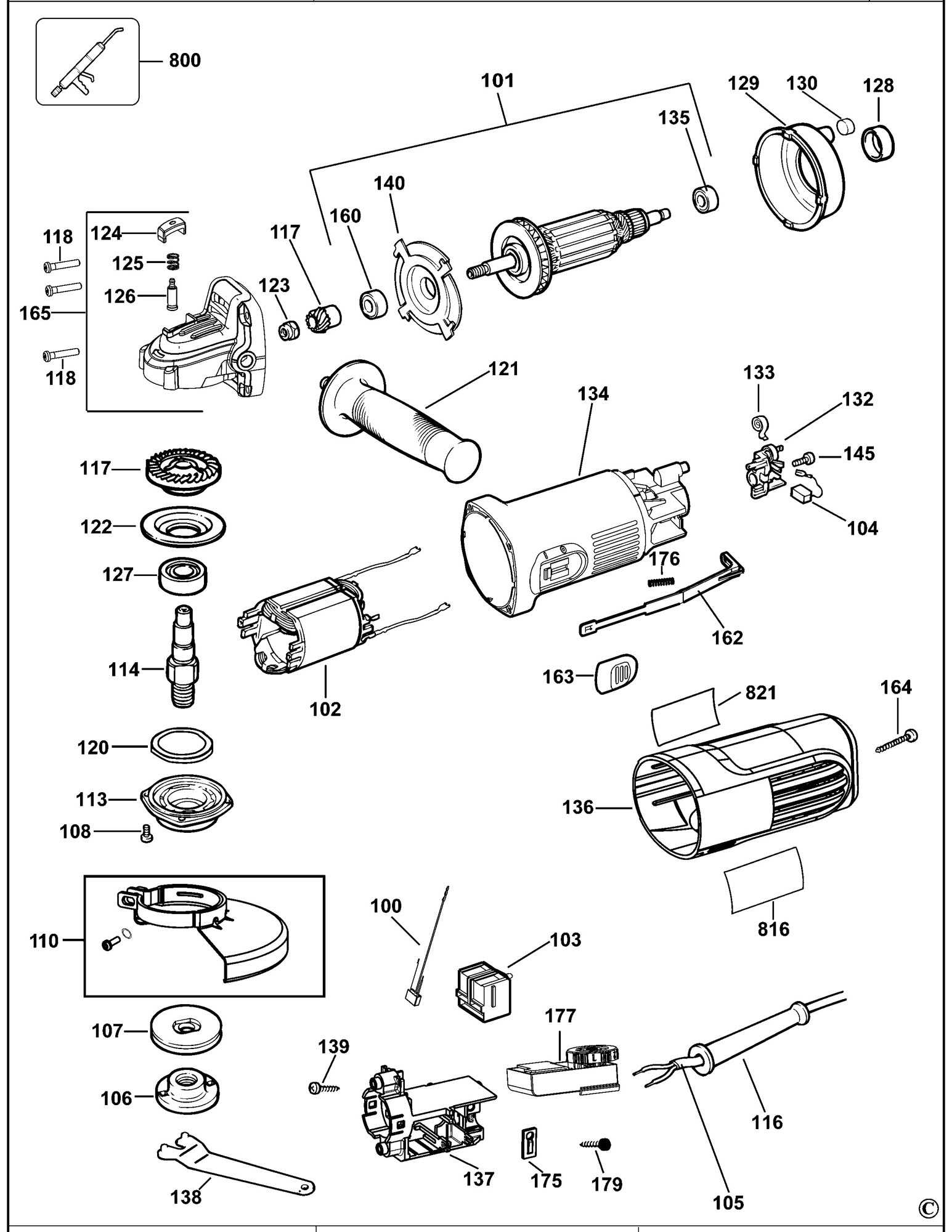 dewalt 788 parts diagram