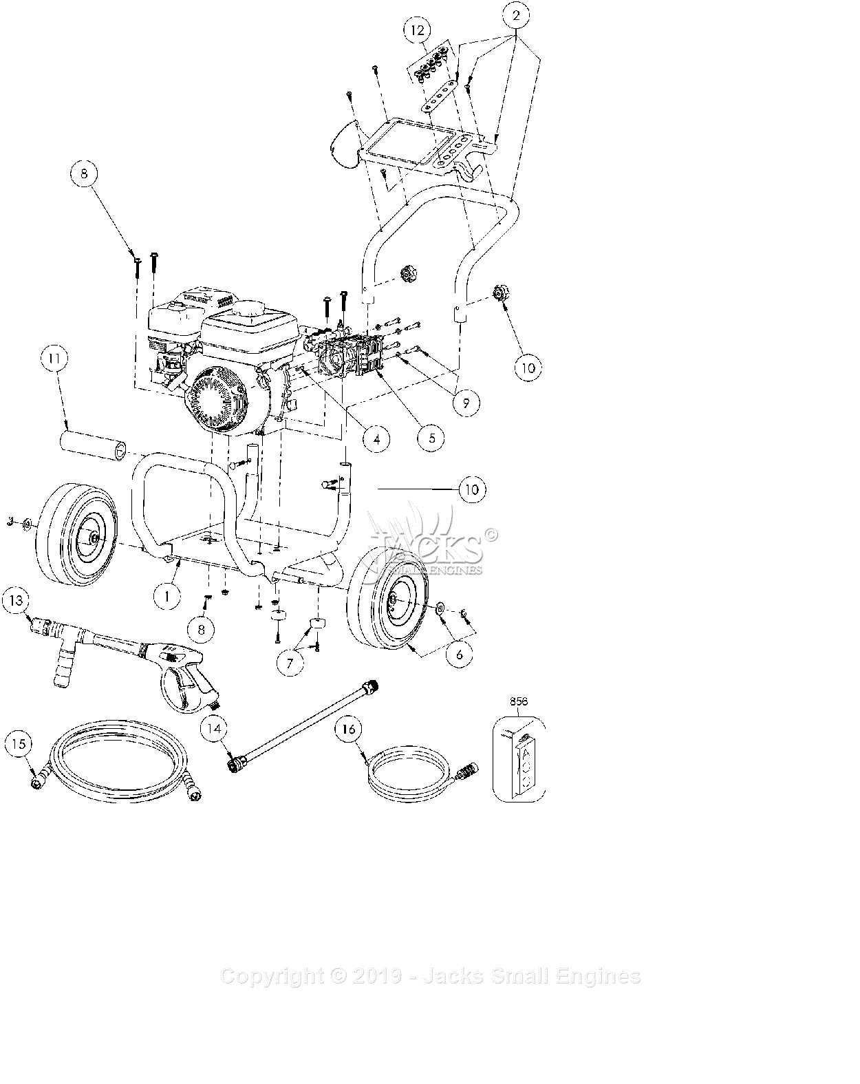 dewalt dxpw3625 parts diagram