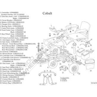 drive wheelchair parts diagram