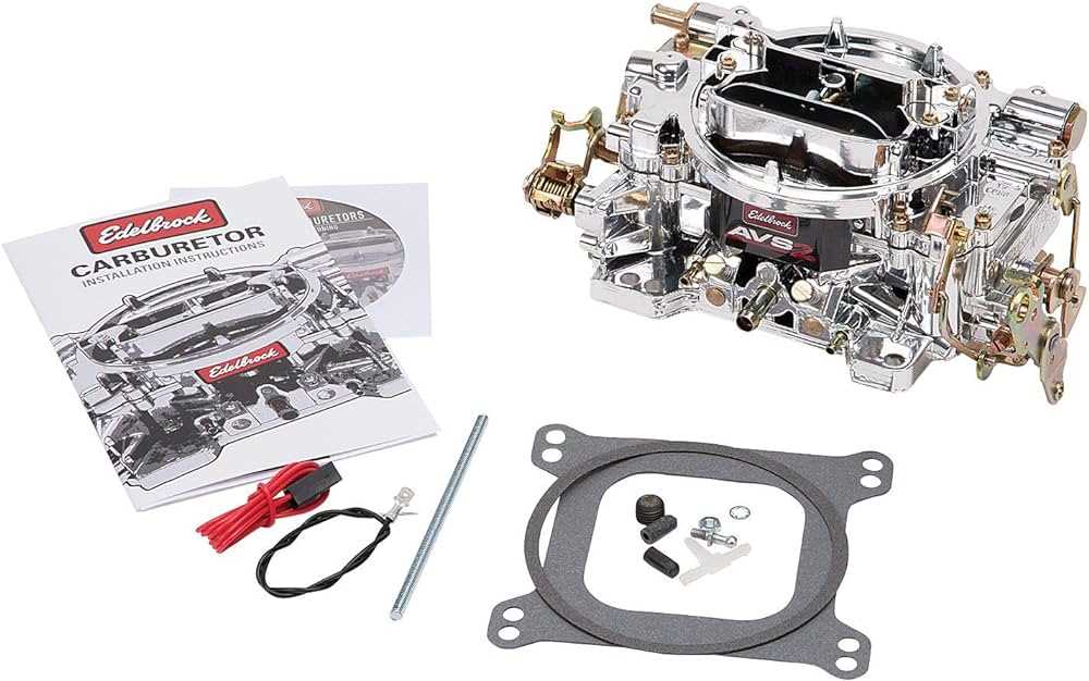 edelbrock carburetor parts diagram