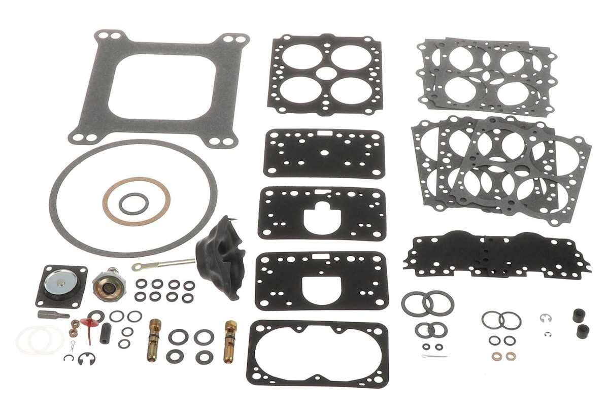 edelbrock carburetor parts diagram