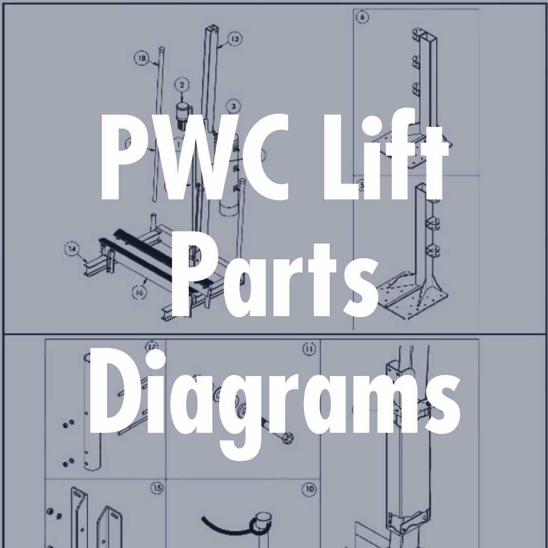 floe boat lift parts diagram