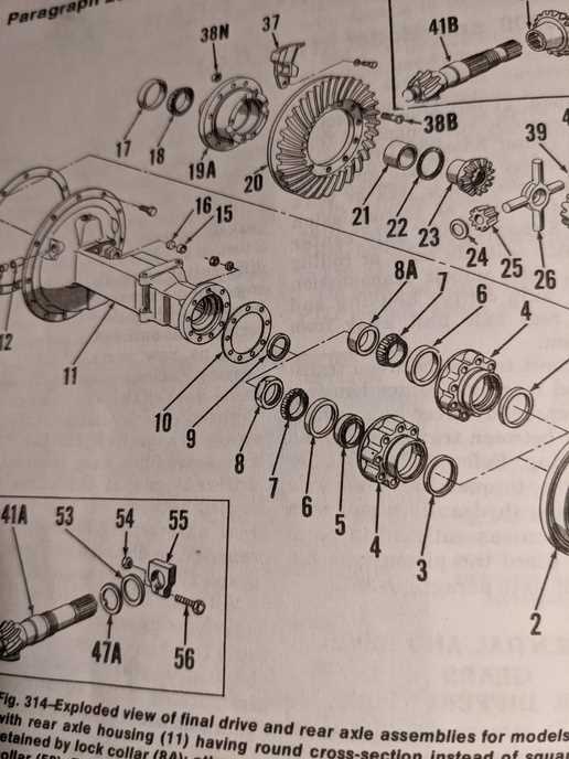 ford 3000 parts diagram