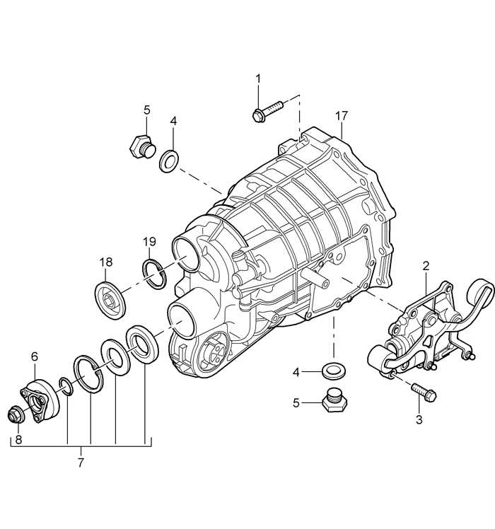 gm transfer case parts diagram