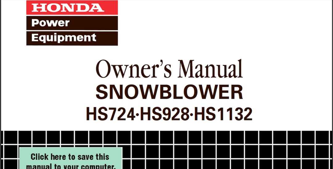 honda hs928 snowblower parts diagram