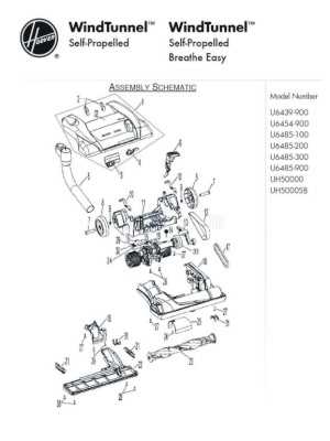 hoover fh50900 parts diagram