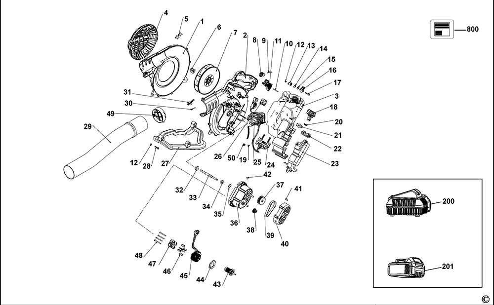 husqvarna 125b blower parts diagram