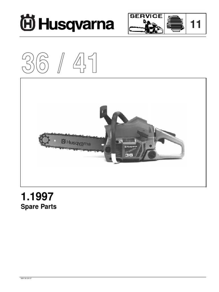 husqvarna 36 chainsaw parts diagram