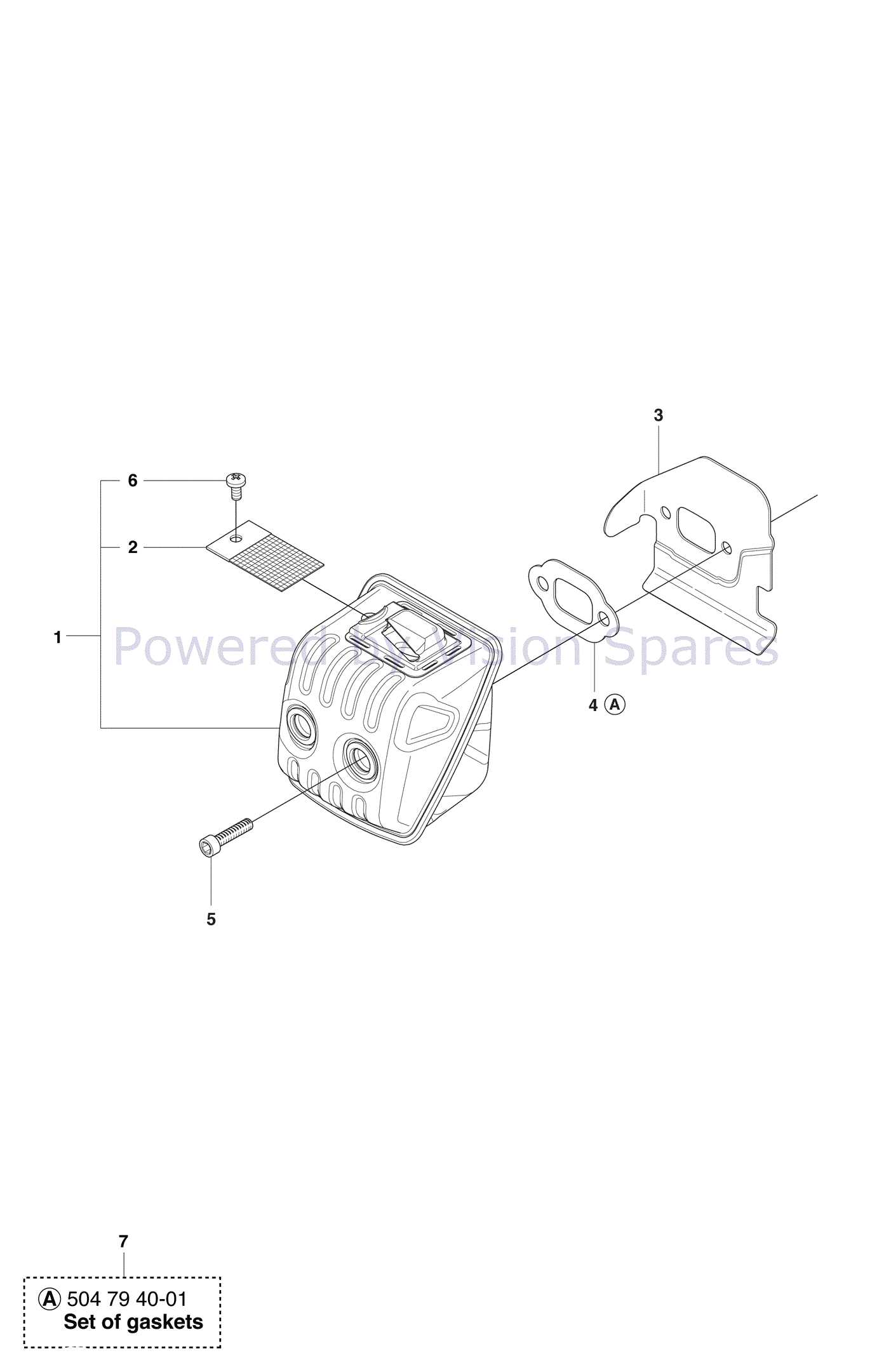 husqvarna 435 chainsaw parts diagram