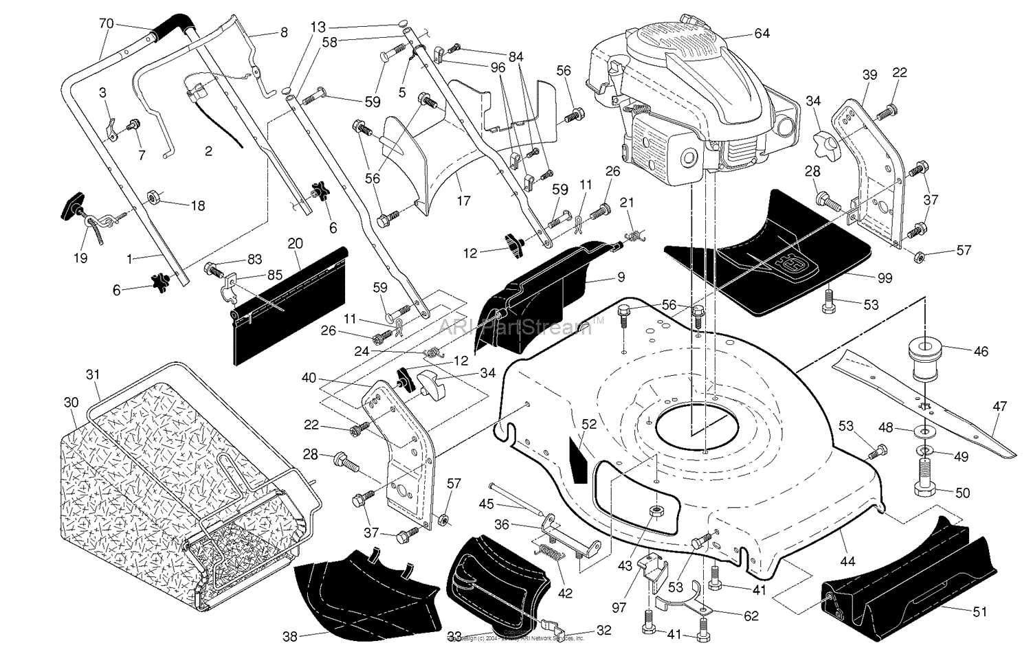 husqvarna 775ex parts diagram