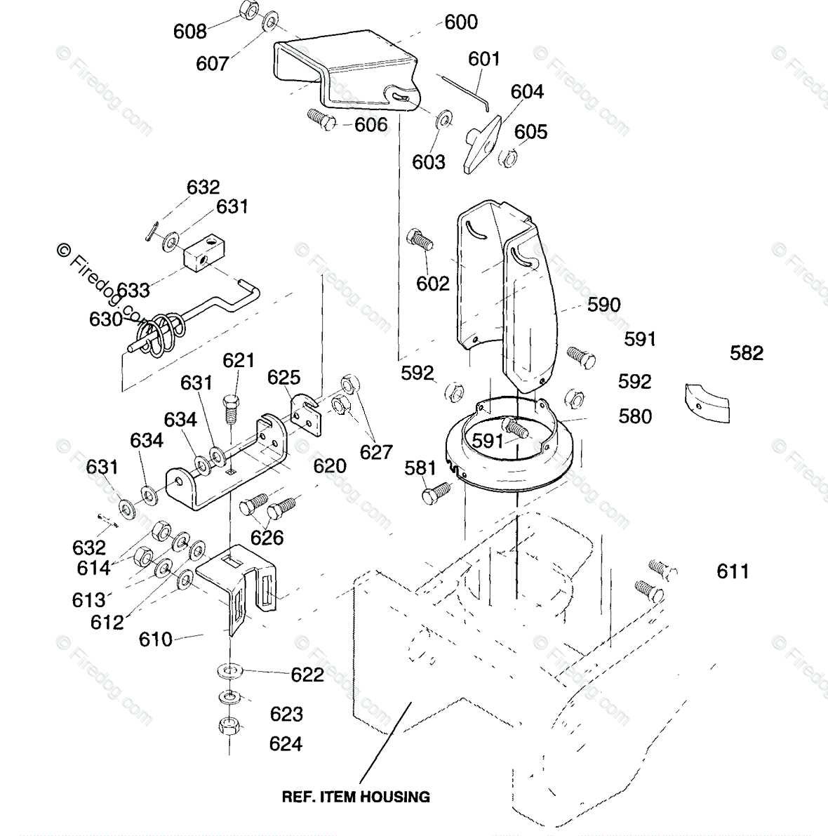 husqvarna snow blower parts diagram